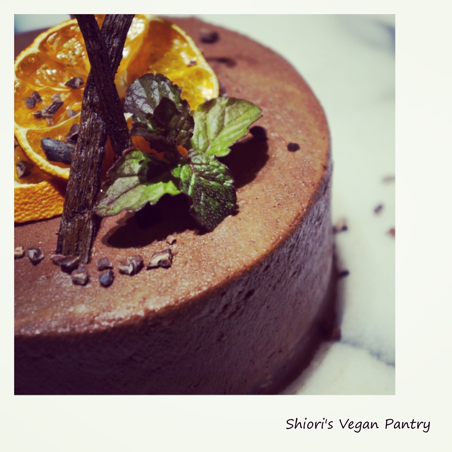 ローチョコレートケーキ Shiori S Vegan Pantry